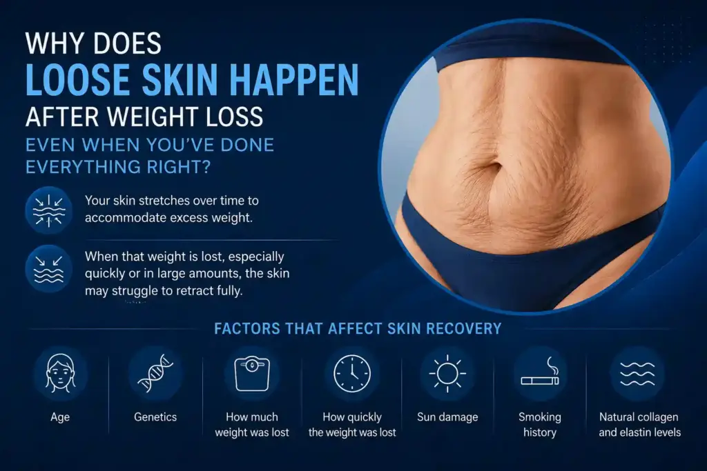 Why Does Loose Skin Happen After Weight Loss Even When You’ve Done Everything Right Walham Green?