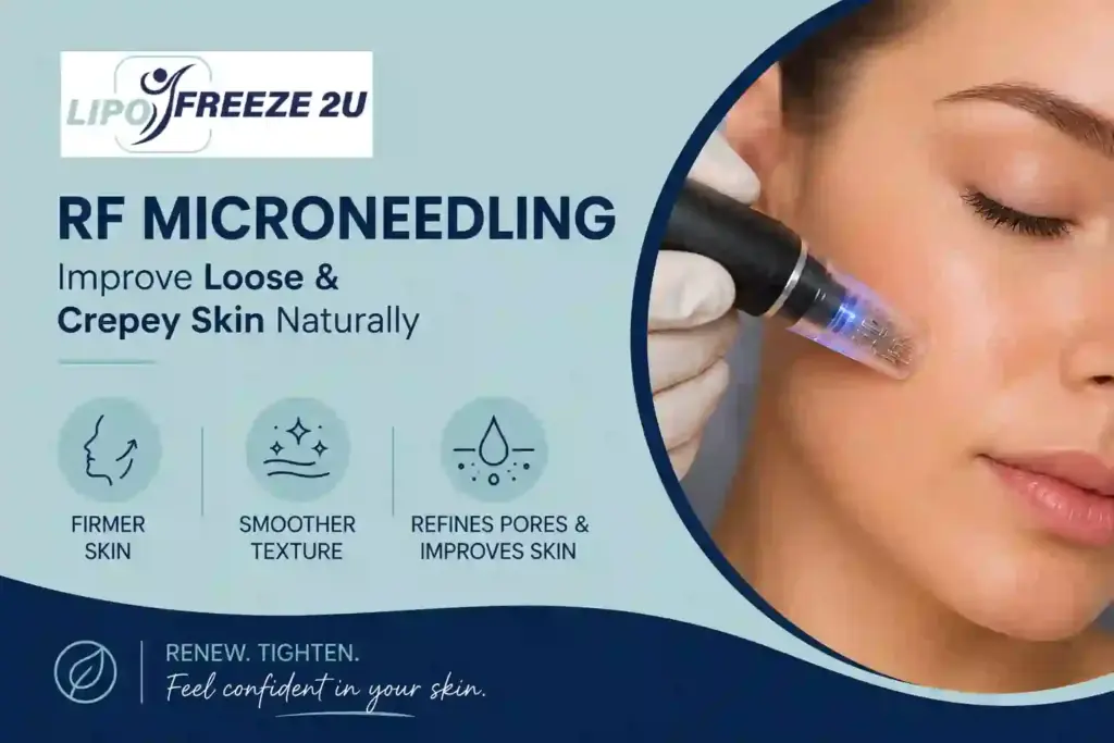 Can RF Microneedling Help Improve Loose and Crepey Skin Walham Green?